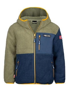 Dětská fleecová bunda Bunda s kapucí model 22068473 - Trollkids