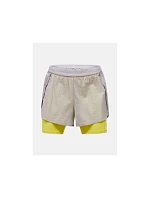 Dámske šortky PEAK PERFORMANCE W Discover 2-In-1 Shorts, sivé