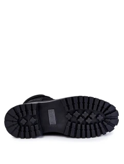 Męskie Botki Trapery Memory Foam Big Star KK174206 Czarne