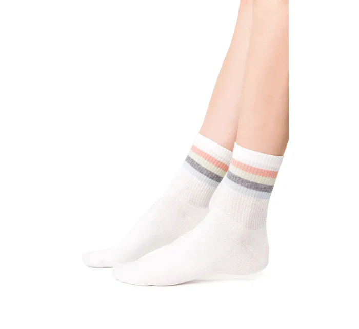 Ponožky 026-221 Ecru - Steven