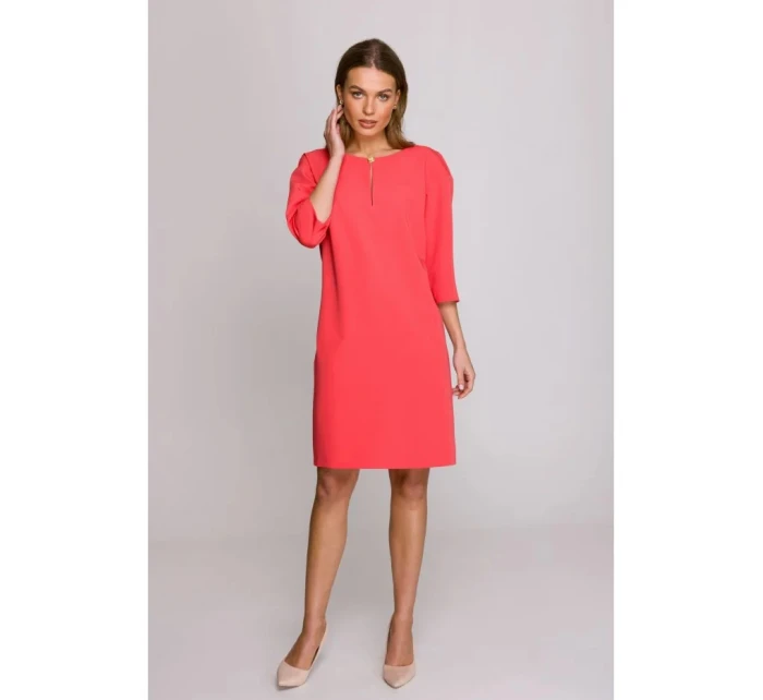 Dámske šaty S394 Coral - Stylove