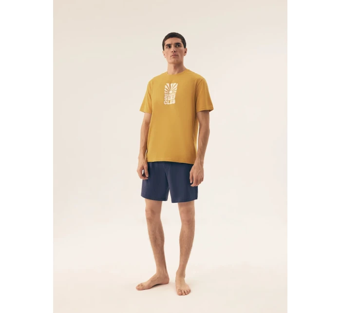 Pánske pyžamo 42600 Sun yellow - HENDERSON