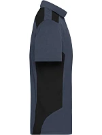 JN Pánské pracovní piqué polo 02. carbon/black model 22532900 - Daiber