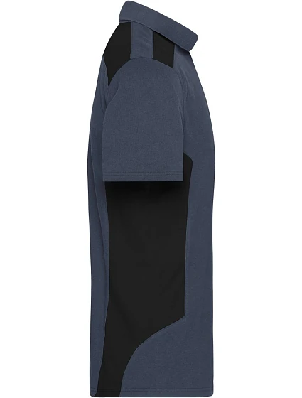 JN Pánské pracovní piqué polo 02. carbon/black model 22532900 - Daiber