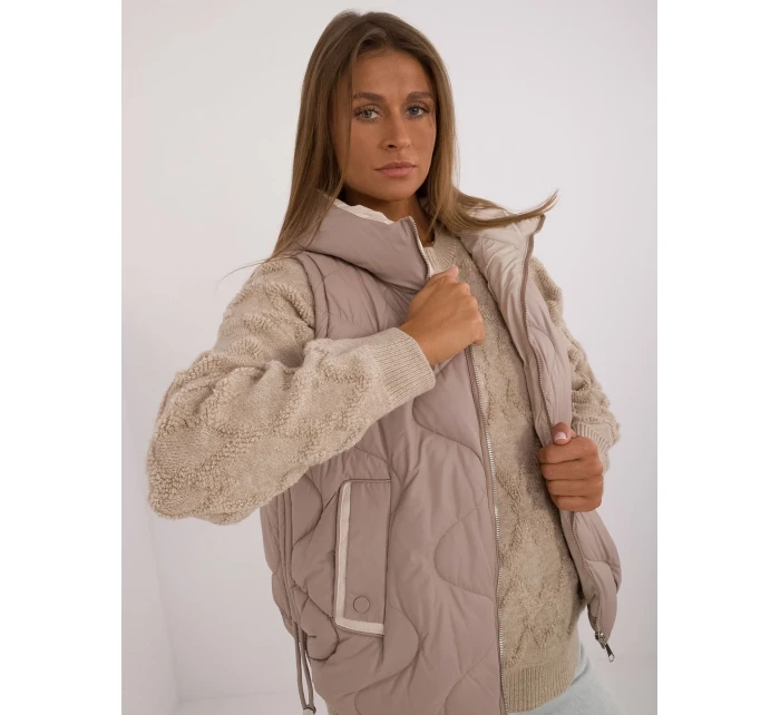 Kamizelka MBM KZ model 20479779 beżowy - FPrice