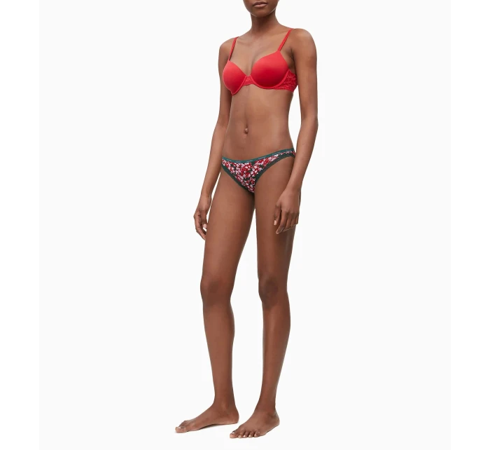 Nohavičky D3447E-YTU zelenočervená - Calvin Klein