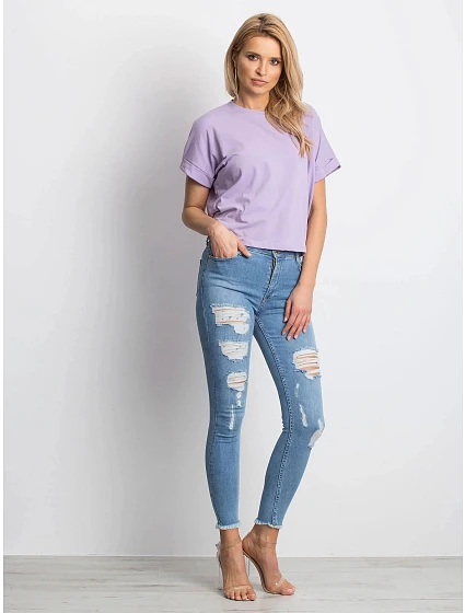 Dámské tričko RV model 18439329 světle fialová - FPrice
