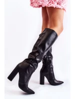 Topánky na podpätku model 220512 Krok vo veľkom štýle