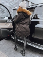 Dámská parka černá Dstreet model 21966198 - FashionStreet Dámská parka černá Dstreet model 21966198 - FashionStreet