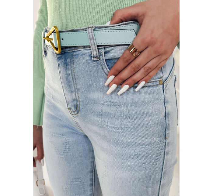 Dámské džínové úzké kalhoty v  modrá Dstreet model 21985491 - FashionStreet