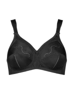 Dámska podprsenka Doreen + Cotton 01 N - BLACK čierna - Triumph Dámska podprsenka Doreen + Cotton 01 N - BLACK čierna - Triumph