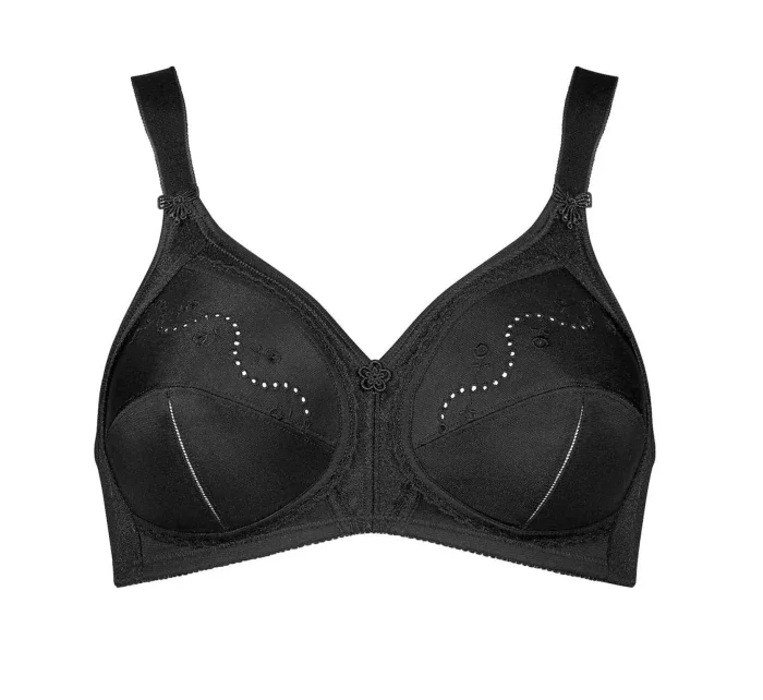 Dámska podprsenka Doreen + Cotton 01 N - BLACK čierna - Triumph Dámska podprsenka Doreen + Cotton 01 N - BLACK čierna - Triumph