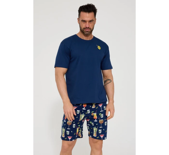 Pyžamo model 22019047 Fresh kr/r S2XL - Cornette Pyžamo model 22019047 Fresh kr/r S2XL - Cornette