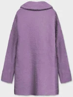 Krátky fialový vlnený prehoz cez oblečenie typu alpaka (7108-1) Krátky fialový vlnený prehoz cez oblečenie typu alpaka (7108-1)