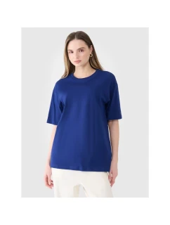 Dámské hladké tričko oversize model 21436834 - 4F