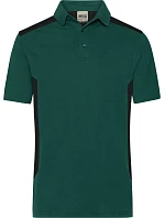 JN Pánské pracovní piqué polo 02. dark green/black model 22532920 - Daiber