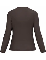 K 382 Dámské tričko do V s dl. rukávem model 22508357 chocolate - Kariban