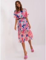 Šaty DHJ SK 3171 2.60 tmavo modrá Šaty DHJ SK 3171 2.60 tmavo modrá