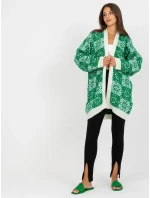 Dámsky sveter LC SW 0301 biely zelený Dámsky sveter LC SW 0301 biely zelený