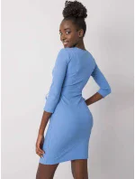 Šaty LK SK model 15897921 modrá - FPrice Šaty LK SK model 15897921 modrá - FPrice