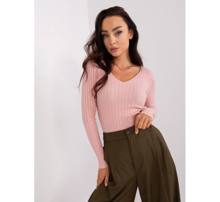 PM SW PM1088 Sveter.25 svetlo ružová