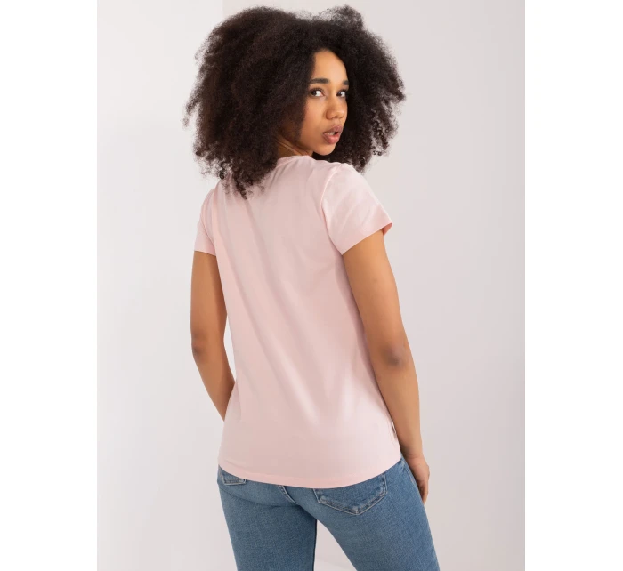 Bluzka RV BZ model 19735061 jasny różowy - FPrice Bluzka RV BZ model 19735061 jasny różowy - FPrice