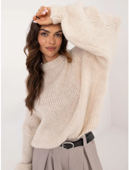Jumper TW SW BI model 20567168 ecru - FPrice Jumper TW SW BI model 20567168 ecru - FPrice