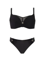 Dámské dvoudílné plavky 6 černé model 21129991 - Self Dámské dvoudílné plavky 6 černé model 21129991 - Self