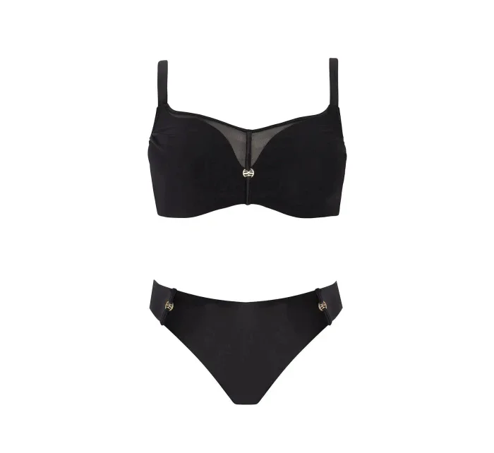 Dámské dvoudílné plavky 6 černé model 21129991 - Self Dámské dvoudílné plavky 6 černé model 21129991 - Self