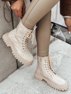 Dámské boty béžové Dstreet model 21972027 - FashionStreet