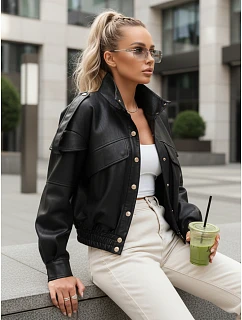 Kurtka damska z ze i czarna model 22042894 - FashionStreet