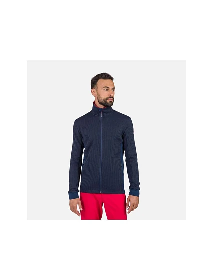 model 21452045 Fleece Fz mikina tmavě modrá - Rossignol
