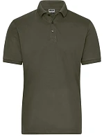 JN Pánské pracovní elastické bio polo Solid 02. olive model 22531956 - Daiber JN Pánské pracovní elastické bio polo Solid 02. olive model 22531956 - Daiber