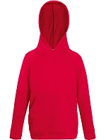 Fruit of the Loom Kids Lightweight Hooded Sweat Detská mikina s kapucňou 16.2009 červená Fruit of the Loom Kids Lightweight Hooded Sweat Detská mikina s kapucňou 16.2009 červená