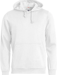 Clique Basic Hoody Unisex mikina s kapucňou 67.2131 biela