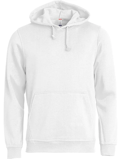 Basic Hoody Unisex mikina s kapucí model 22470938 white - Clique Basic Hoody Unisex mikina s kapucí model 22470938 white - Clique