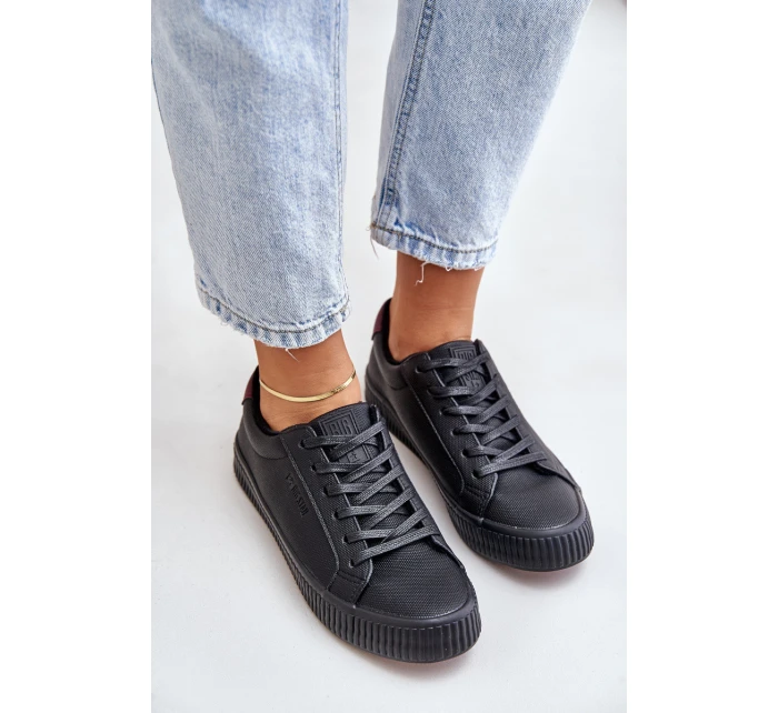 Ocieplane Trampki Damskie Big Star OO274A462 Czarne