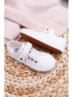 Dětské Kožené Tenisky BIG STAR model 21518288 Bílé - Big Star Shoes