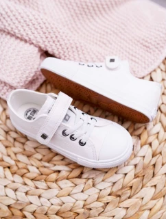 Dětské Kožené Tenisky BIG STAR model 21518288 Bílé - Big Star Shoes