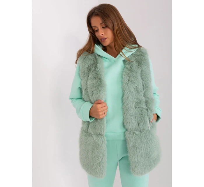 Kamizelka AT KZ model 18975383 pistacjowy - FPrice