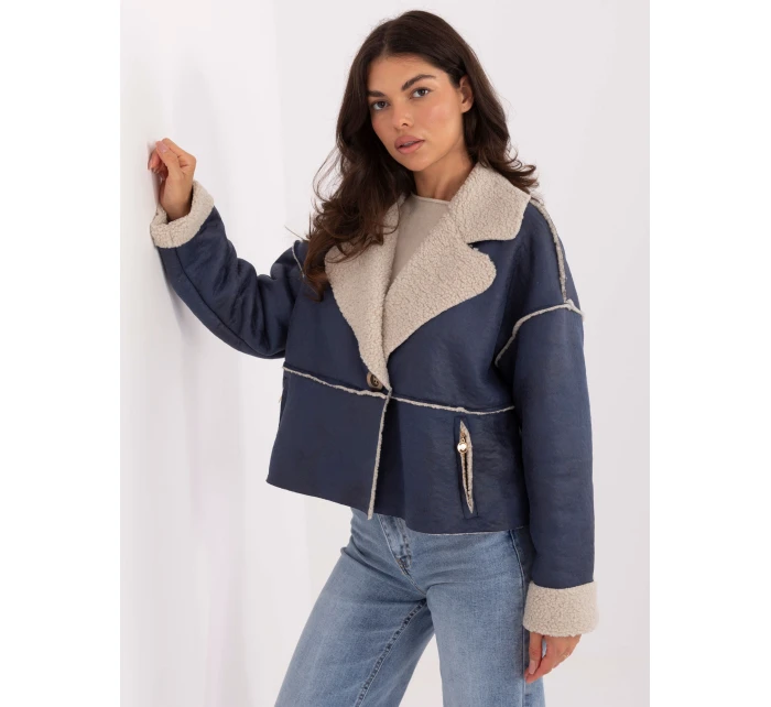 Kurtka IT KR model 21334887 niebieski - FPrice Kurtka IT KR model 21334887 niebieski - FPrice