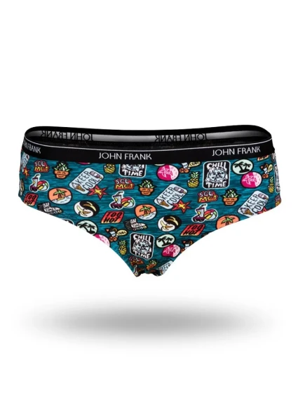 Dámské kalhotky hipster model 7055846 - John Frank Dámské kalhotky hipster model 7055846 - John Frank