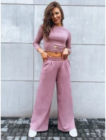 Dámsky komplet nohavíc a topu ASTRAL ALLURE fialový FashionStreet AY0907