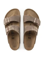 Arizona Brown hnědé žabky regular wide model 20693696 - Birkenstock
