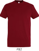 Tričko SOL'S Imperial z hrubej bavlny 25.1500 chili
