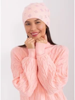 Czapka AT CZ model 19034187 jasny różowy - FPrice
