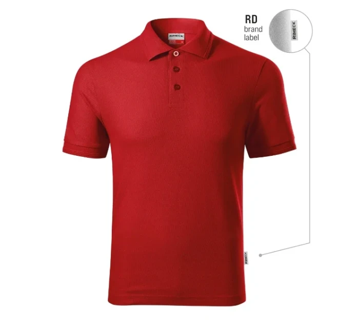 Reserve polokošeľa červená 07 (štítok značky)