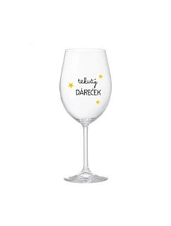 LIQUID GIFT - číry pohár na víno 350 ml