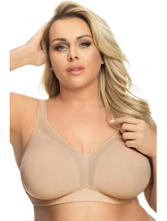 Měkká dámská podprsenka  béžová  model 19662870 - Gorsenia