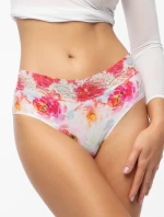 Pivoňka Hipster Hiphuggers biela a červená - Julimex